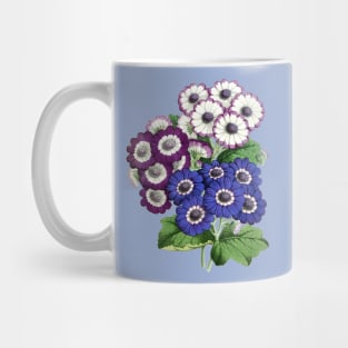 Cottagecore Aesthetic Flower Bouquet Botanical Illustration Mug